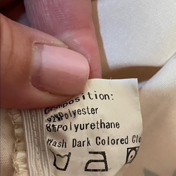 Zaful Cream Backless floral Puff Sleeve Dress. #cottagecore spring style sz sm - Picture 9 of 9